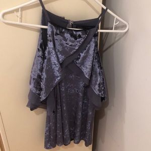 WHBM Blue Top